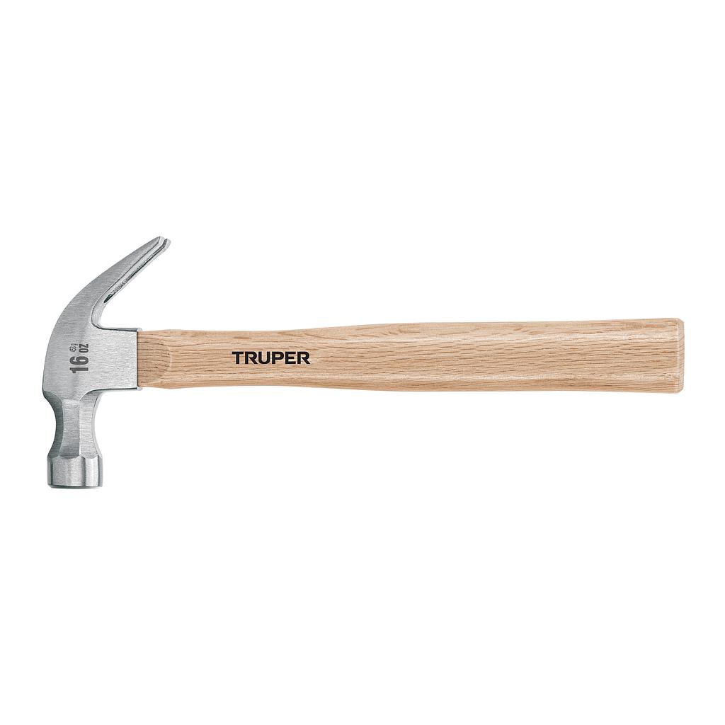 MARTILLO TRUPER 16-OZ UÑA CURVA M/MADERA TRUPER 16752